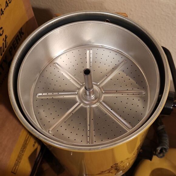 Mirro Matic Party Perk Coffee Percolator 22 Cup Vintage - Picture 10 of 12